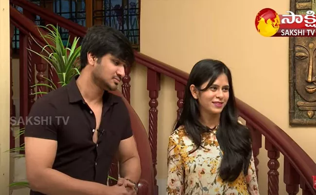 Valentines Day 2022: Nikhil, Wife Pallavi Special Interview With Sakshi TV 