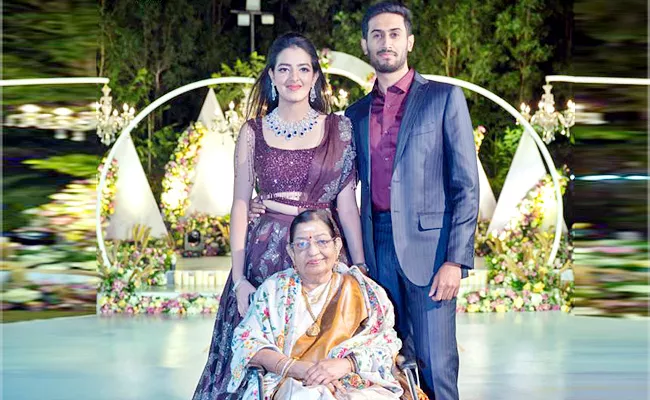 Singer Susheela Granddaughter Shubashre Engagenemt Photos Goes Viral - Sakshi