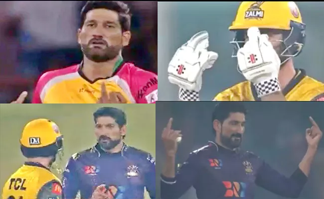 Ben Cutting Old Rivalry Sohail Tanvir Shows Double Finger Gesture Reversed - Sakshi