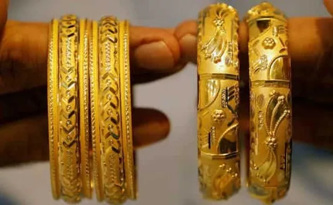 Gold Prices Fall After Hitting a One-Year High On Feb 16th - Sakshi