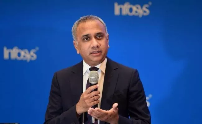 Infosys likely to hire 55000 or more freshers in FY23: CEO Salil Parekh - Sakshi