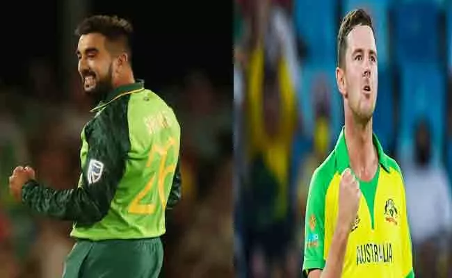 ICC T20 Rankings: Josh Hazlewood Tabraiz Shamsi Move Up - Sakshi