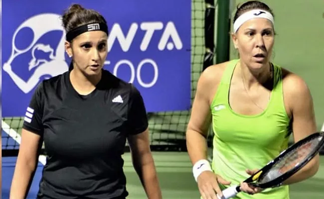 Sania Mirza, Lucie Hradecka Pair Enters Semi Finals Of Dubai Tennis Championships 2022 - Sakshi