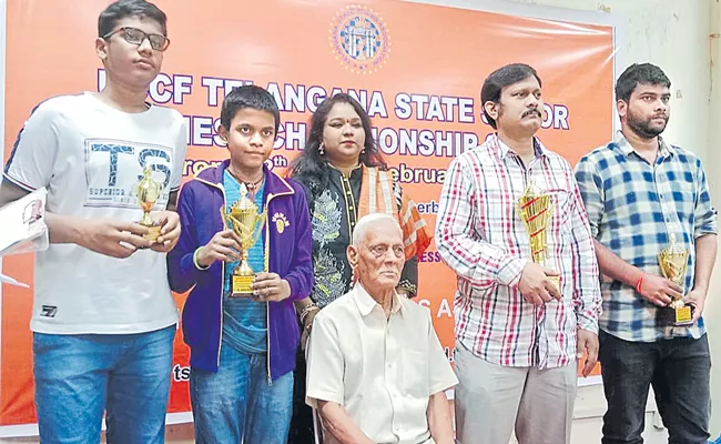 Telangana Senior Chess Championship Wins Ramakrishna  - Sakshi