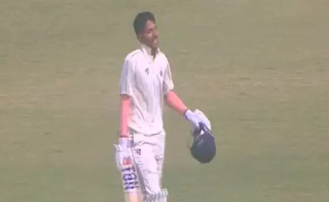 Ranji Trophy 2022: Yash Dhull Hit Century In Ranji Trophy Debut Against TN - Sakshi