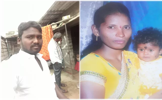 khammam: Wife Dies And Husband Goes Missing After Falling In Sagar Canal - Sakshi