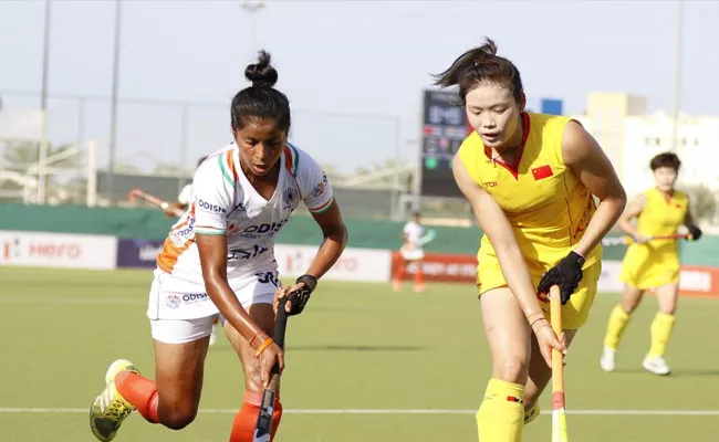 FIH League: India Women Team Beat China Again In Thriller Tops Table - Sakshi