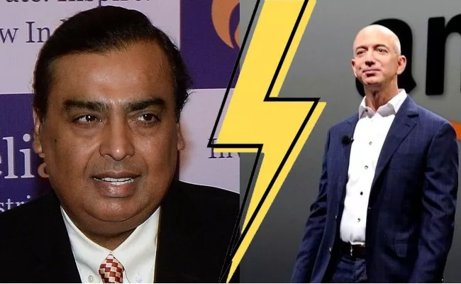 Amazon, Reliance Set To Lock Horns Over IPL Broadcasting Rights - Sakshi