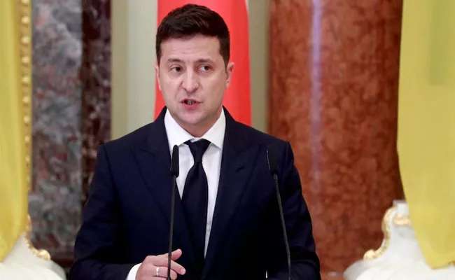 Ukraine President Volodymyr Zelenskiy Called For Ceasefire - Sakshi