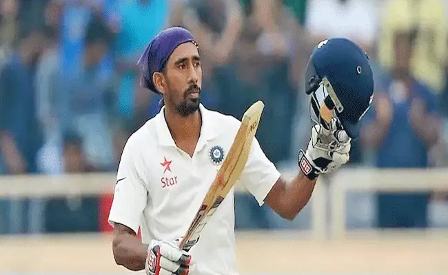 Saha Row: Wriddhiman Saha Breaks Silence On Journalist Threat Issue - Sakshi