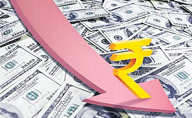 Rupee Drops 29 Paise, Ends 5-day Winning Run As Crude Oil Spikes Nearly 4 percentage - Sakshi