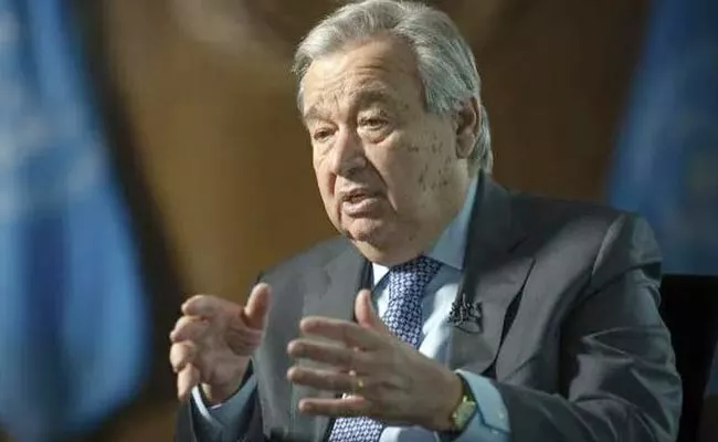 UN Chief Antonio Guterres Condemns Russia Move - Sakshi