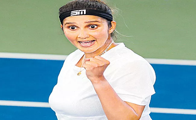 WTA1000 Doha: Sania Mirza-Lucie Hradecka Reaches Doubles Pre-Quarterfinal - Sakshi