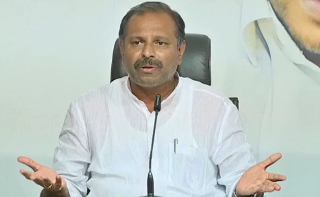 AP Govt Chief Whip Gadikota Srikanth Reddy Comments On Chandrababu - Sakshi