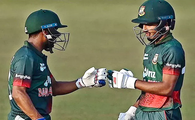 Afif Hossain-Mehidy Hasan Record 7th Wicket Partnership BAN Win 1st ODI - Sakshi