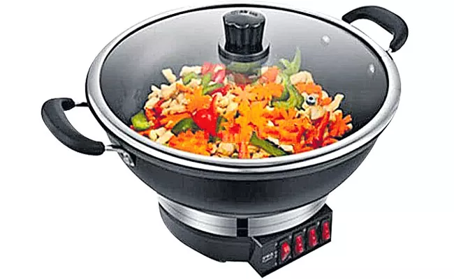 Multifunction Steamer: Can Cook Biryani And Barbeque Items - Sakshi