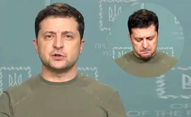 Russian Invasion Of Ukraine President Zelensky Emotional Says Left Alone - Sakshi