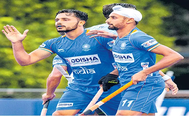 Indian Men Make Remarkable Comeback To Down Spain 5-4 In FIH Pro League Hockey - Sakshi