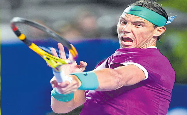 Rafael Nadal Beats Daniil Medvedev Again To Reach Acapulco ATP Final - Sakshi