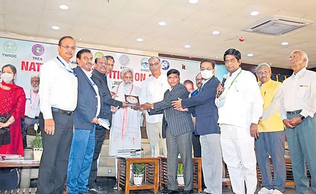 Minister Harish Rao Speech In Closing Ceremony Of National Convention On Rivers - Sakshi