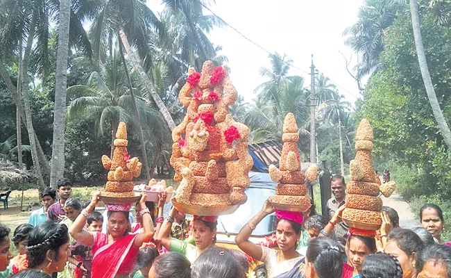 Unique culture in Uddhanam villages - Sakshi