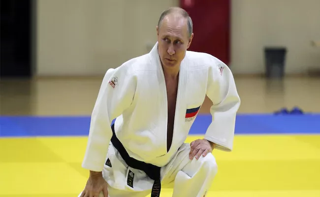 International Judo Federation Suspends Vladimir Putin As Honorary President - Sakshi