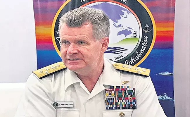 US Pacific Fleet Commander Samuel J Paparo on India-US partnership - Sakshi