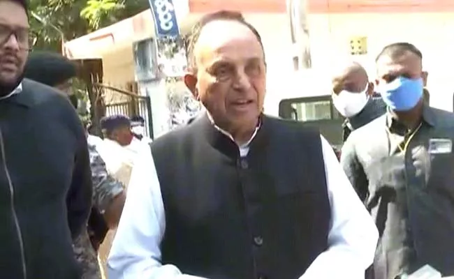 Subramanian Swamy Another Petition Against Andhra Jyothi TV Channel - Sakshi