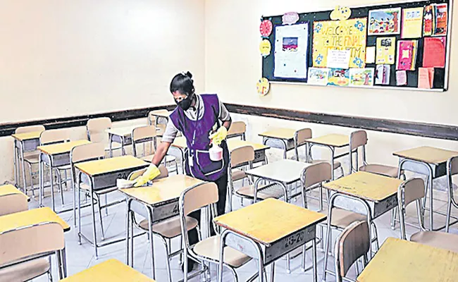 Centre releases new guidelines for reopening of schools - Sakshi