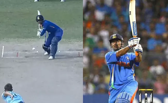 Dinesh Bana Winning Six U19 World Cup Final Compared Dhoni 2011 World Cup Six - Sakshi