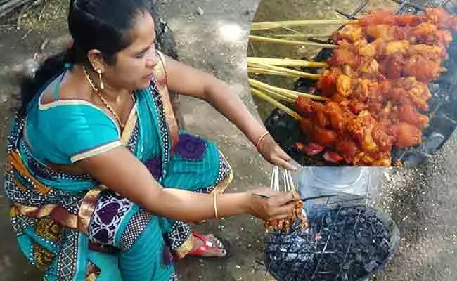 Desi style Easy Home Made Chicken Cheekulu Making - Sakshi