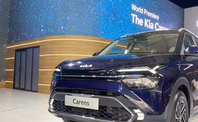 Kia Carens India launch date announced - Sakshi