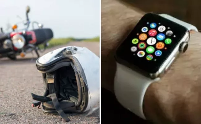 Man Falls From an Electric Bike, Apple Watch Saves His Life - Sakshi