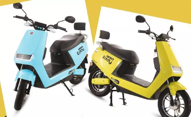 Hero Electric Launches Eddy Electric Two-Wheeler At INR 72000 - Sakshi