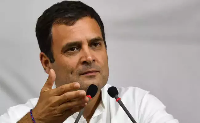 Rahul Gandhi Slams On Narendra Modi At MK Stalin Book Launch - Sakshi