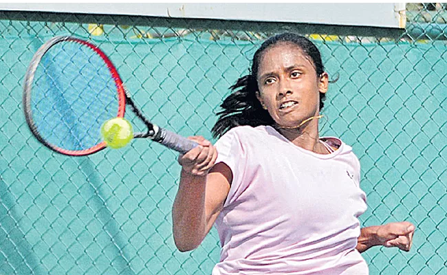 Andrapradesh Athlete Sherya tatavarti Qualify Main Draw In ITAF - Sakshi