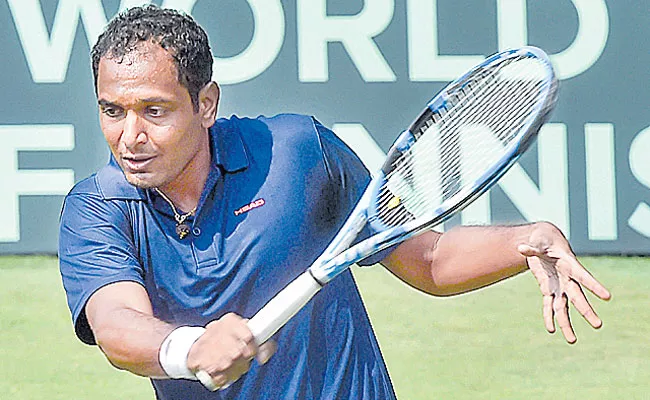 Ram Kumar Lost Match 1st Round Indian Wells Masters Tennis Tournament - Sakshi