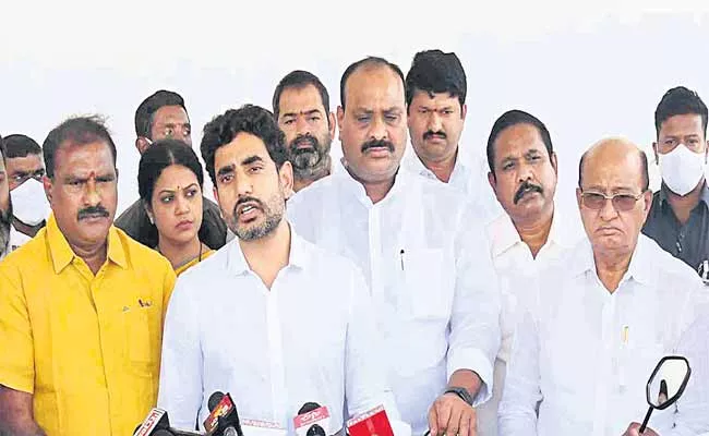 TDP Barriers at Every Step to Budget Speech to Minister Buggana - Sakshi