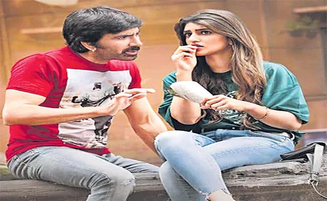 Ravi Teja Dhamaka song shoot in Spain - Sakshi