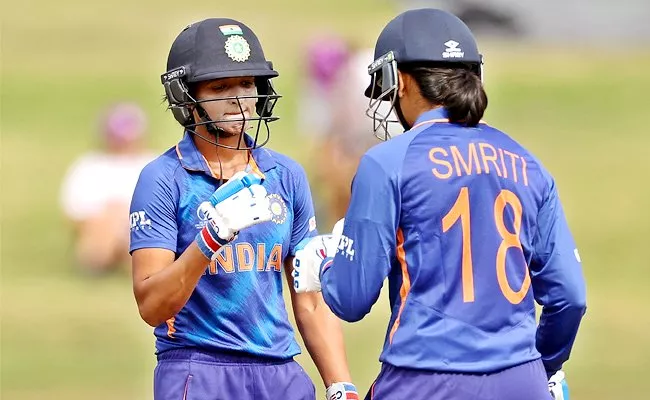 Women World Cup 2022 Ind W Vs WIW: India Scores 317 Runs Smriti Harman Centuries - Sakshi