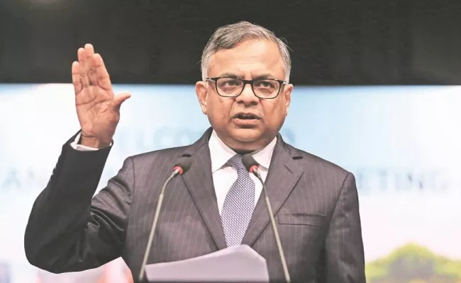 Tata Sons Chief N Chandrasekaran Appointed Air India Chairman - Sakshi