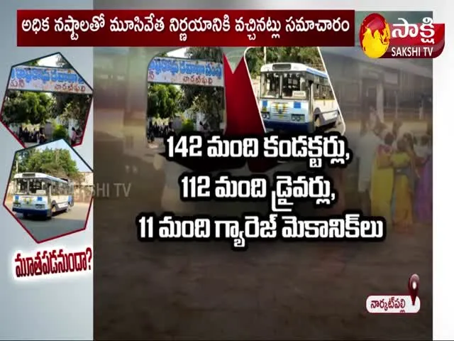 Sakshi Special Story On Narketpally Bus Depot