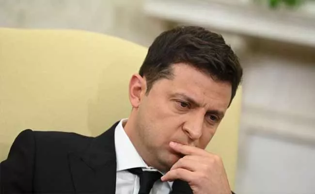 Volodymyr Zelensky Urges NATO For No Fly Zone Over Ukraine - Sakshi