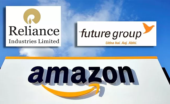 Amazon Issued public notice and Started Attack On Future Reliance Deal - Sakshi