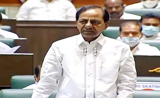 CM KCR Slams On BJP Over Hizba Issue Telangana Assembly - Sakshi