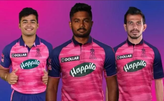 IPL 2022: Rajasthan Royals unveil new jersey  - Sakshi