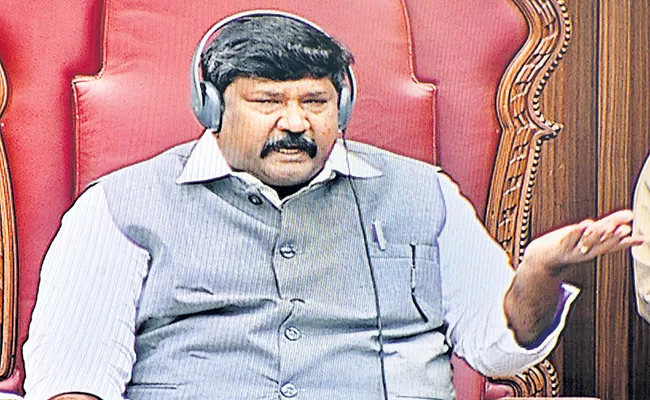 Andhra Pradesh Ministers Fires On TDP In Council - Sakshi