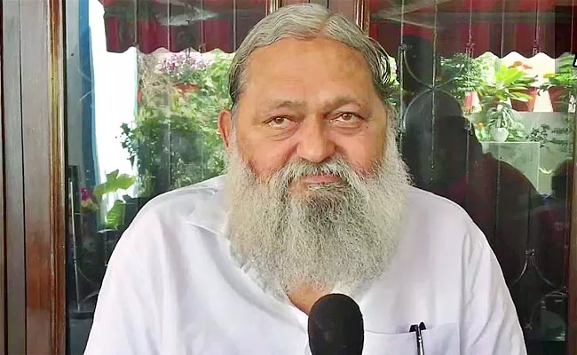 AAP Born By Deceiving Anna Movement Says Haryana Minister Anil Vij - Sakshi