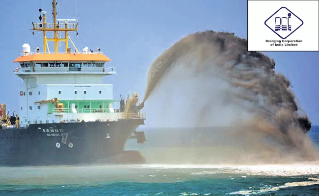 Heavy dredger in DCI hand - Sakshi