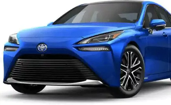 Hydrogen Fuel Cell Powered Toyota Mirai Launched Camry to Use Flex Fuel Soon - Sakshi